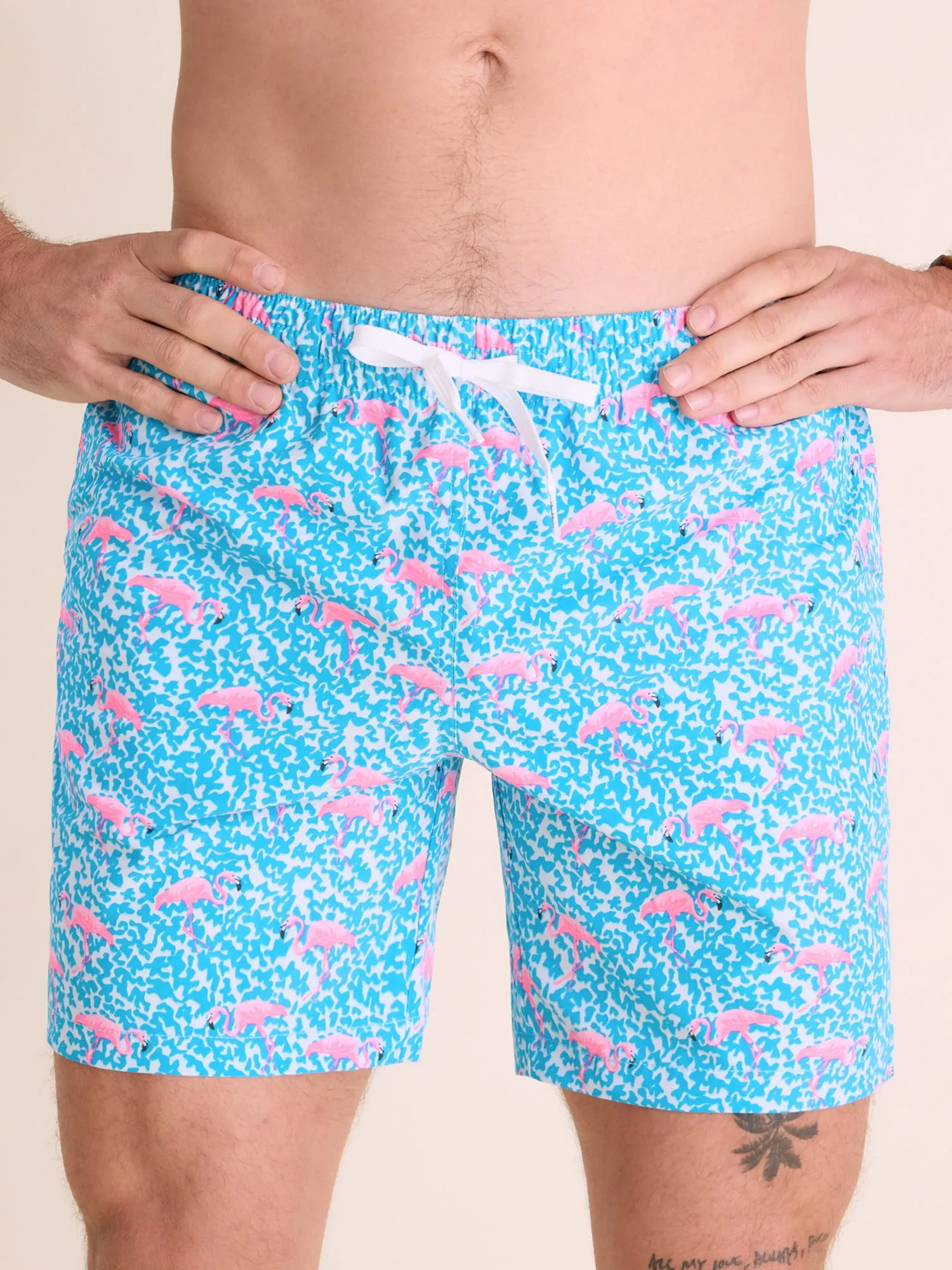 The Domingos Are For Flamingos 7" (Classic Swim Trunk) - Image 4