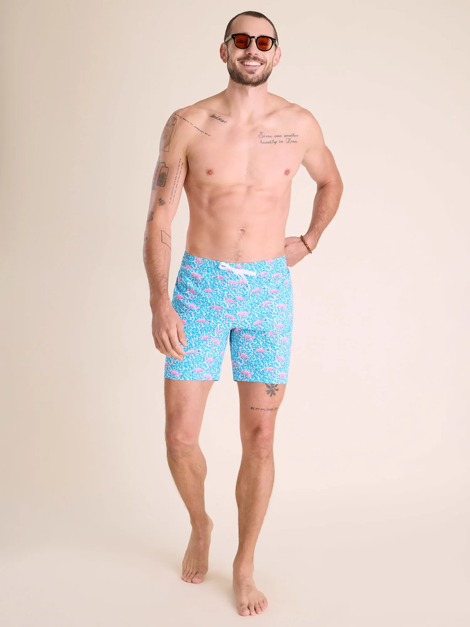 The Domingos Are For Flamingos 7" (Classic Swim Trunk) - Image 6