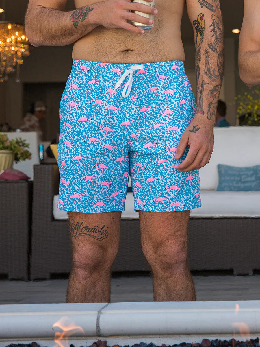 The Domingos Are For Flamingos 7" (Classic Swim Trunk) - Image 7