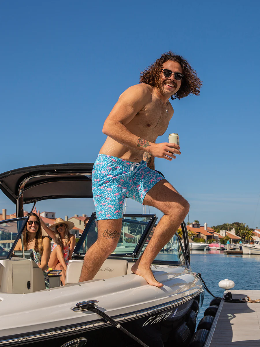 The Domingos Are For Flamingos 7" (Classic Swim Trunk) - Image 8
